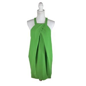 Trina Turk Felisha Halter Shift Dress in Mojito Green